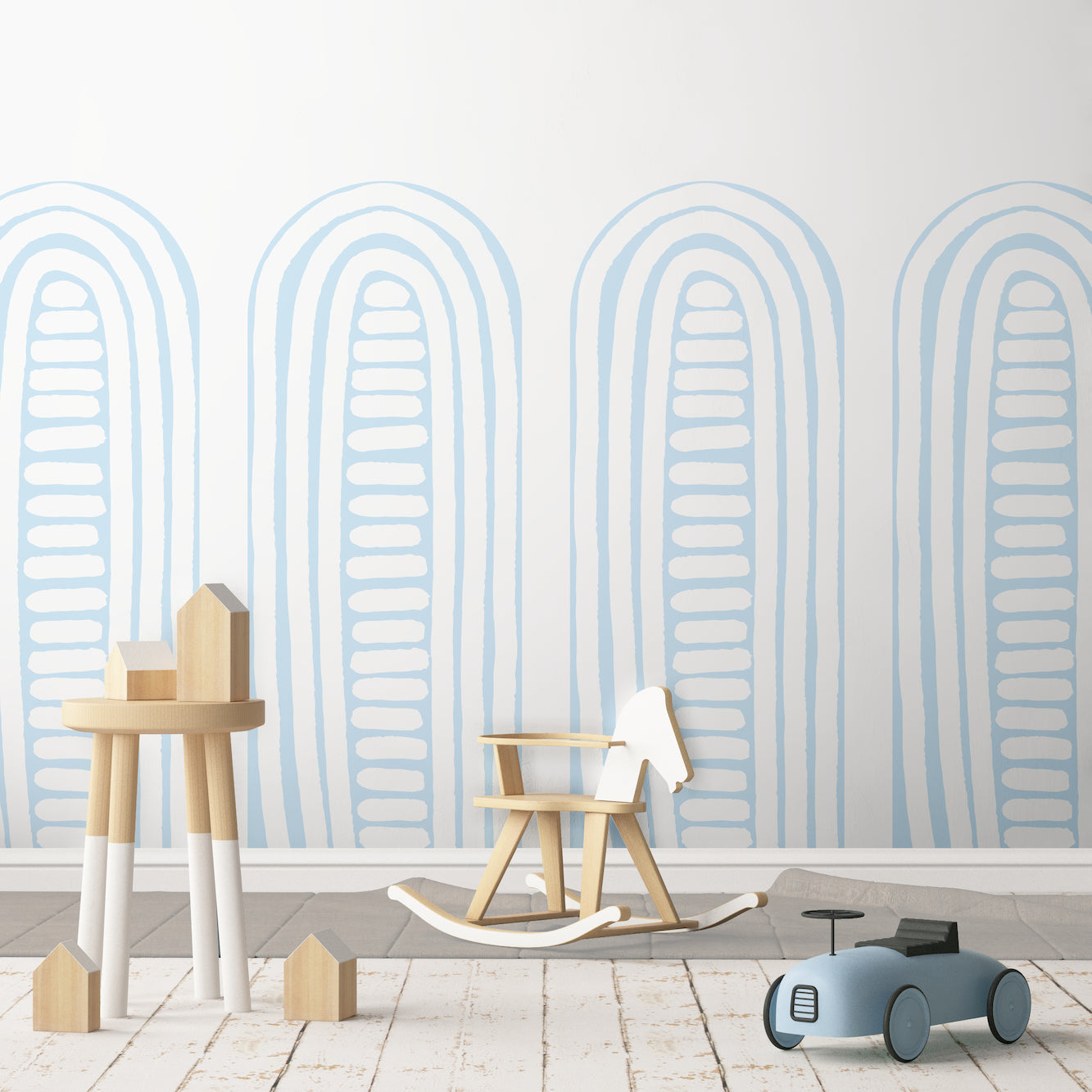 Rainbow Double Arch Wall Decals