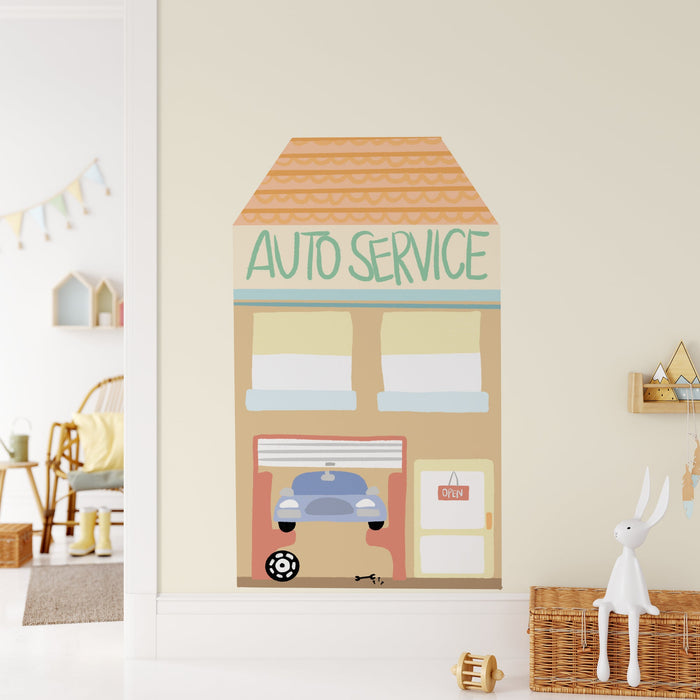 Auto Service Wall Decal