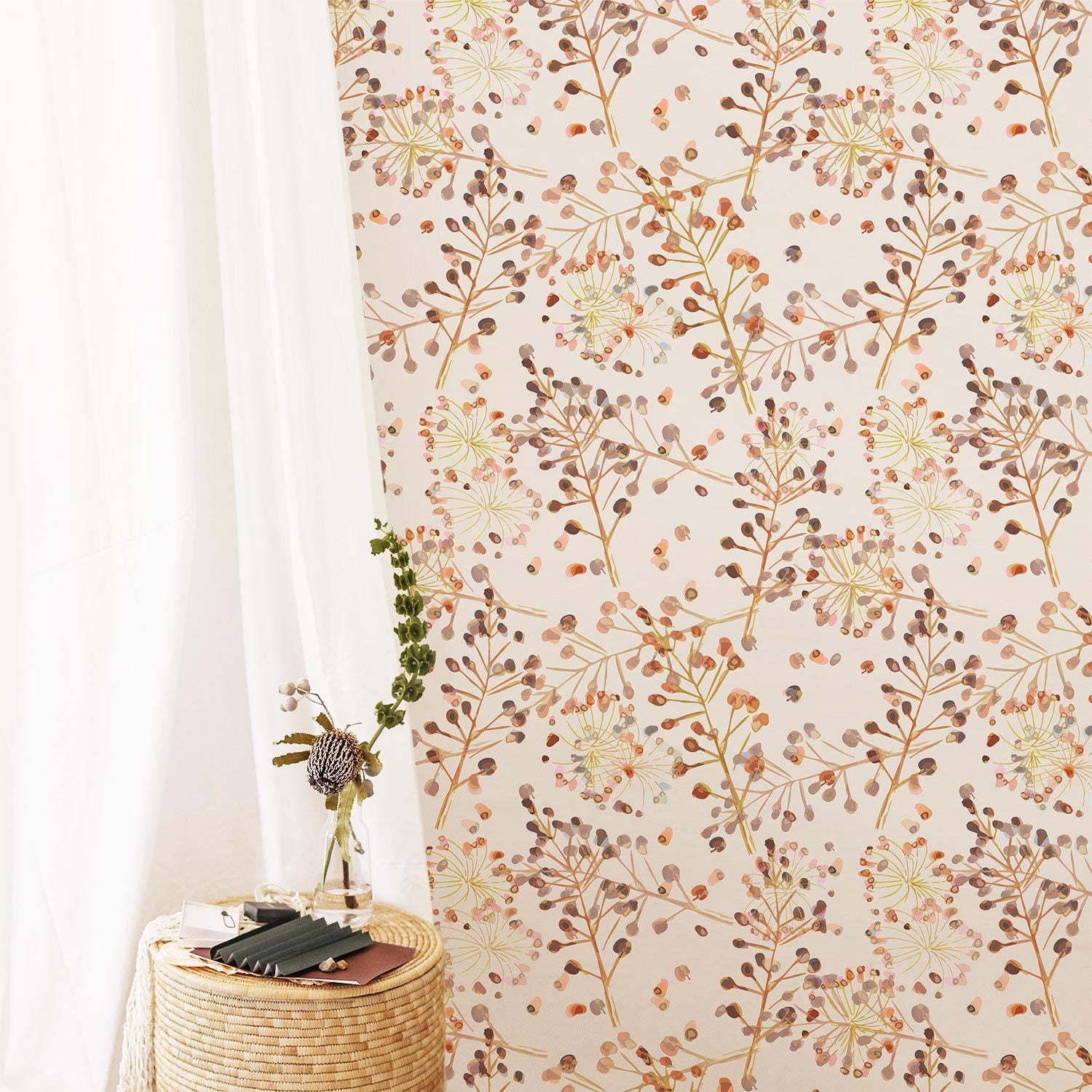 Autumn Floral Wallpaper - Project Nursery