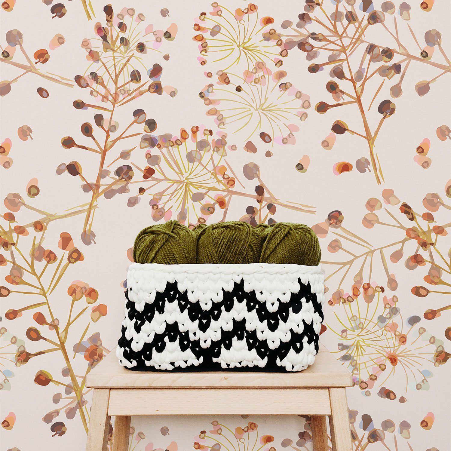 Autumn Floral Wallpaper - Project Nursery
