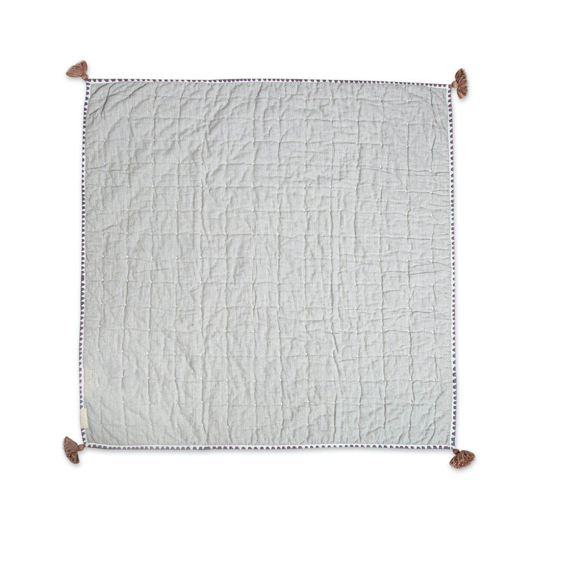 Ezra Copper Quilted Blanket - Project Nursery