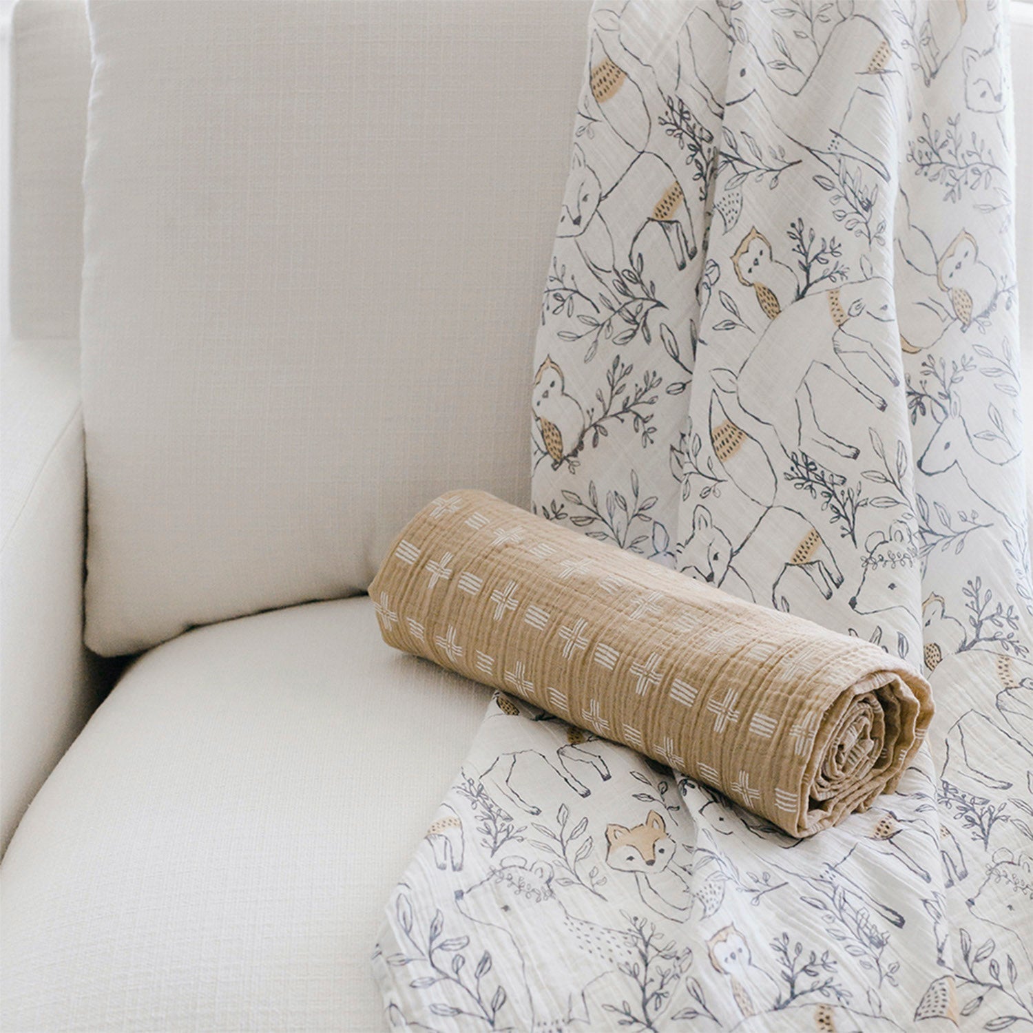 Ezra 2pc. Swaddle Blanket Set - Project Nursery