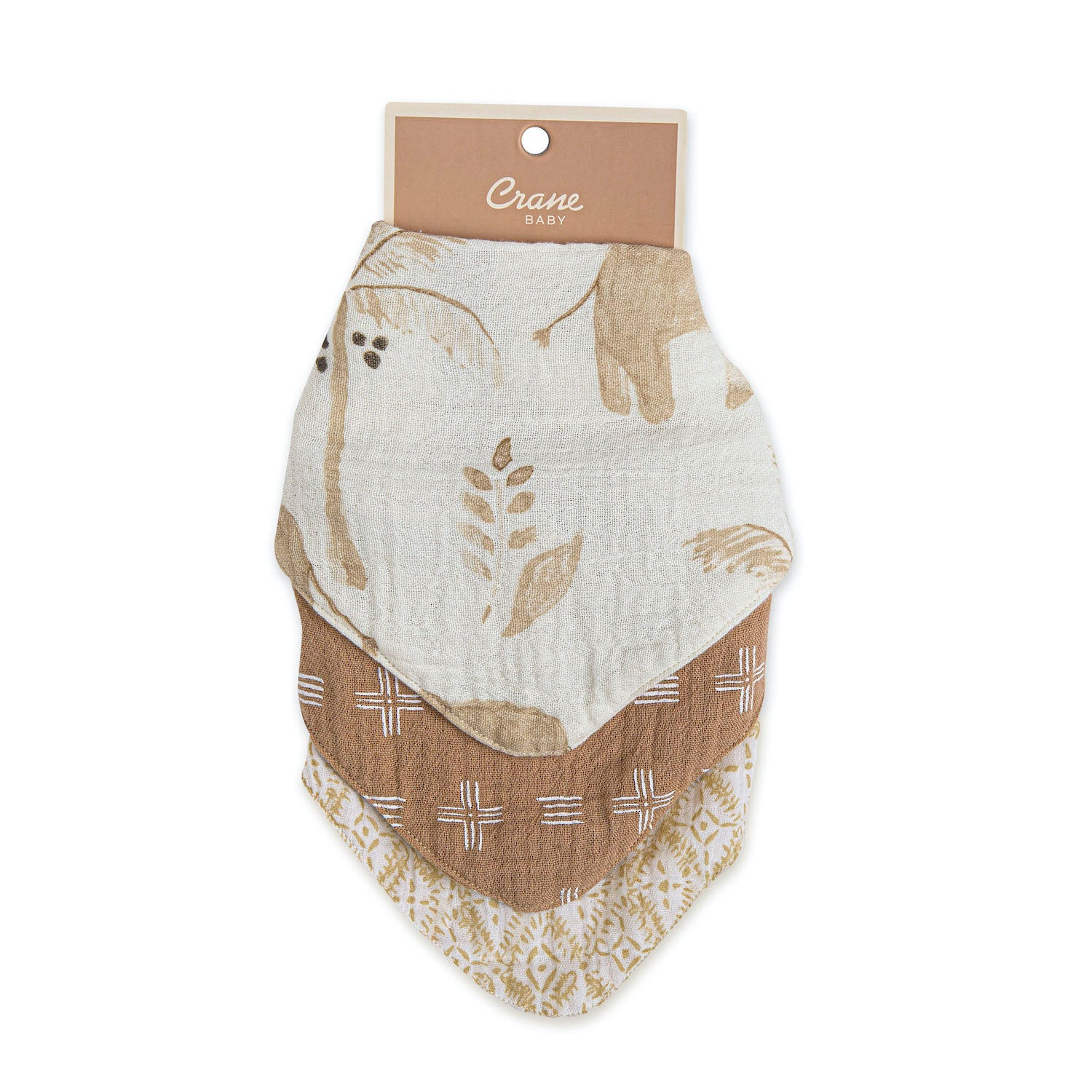 Kendi 3pc. Muslin Bib Set - Project Nursery