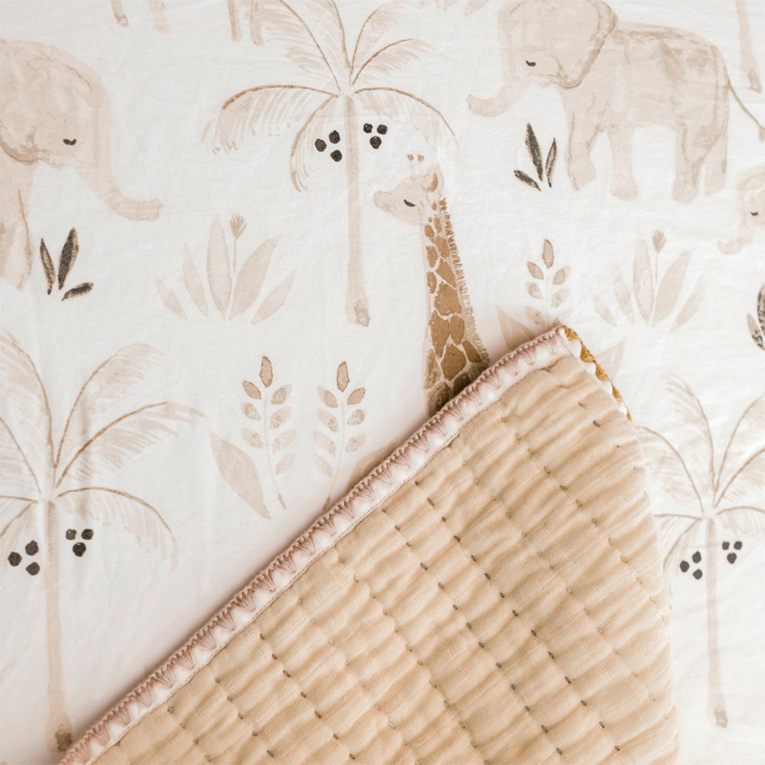 Kendi Animal Crib Sheet - Project Nursery