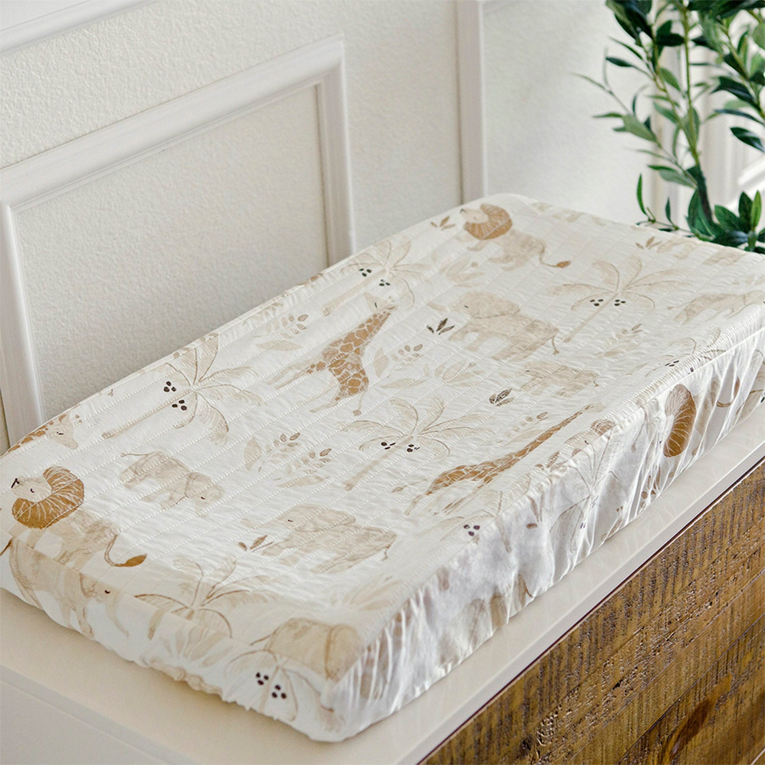 Kendi Quilted Change Pad Cover - Project Nursery