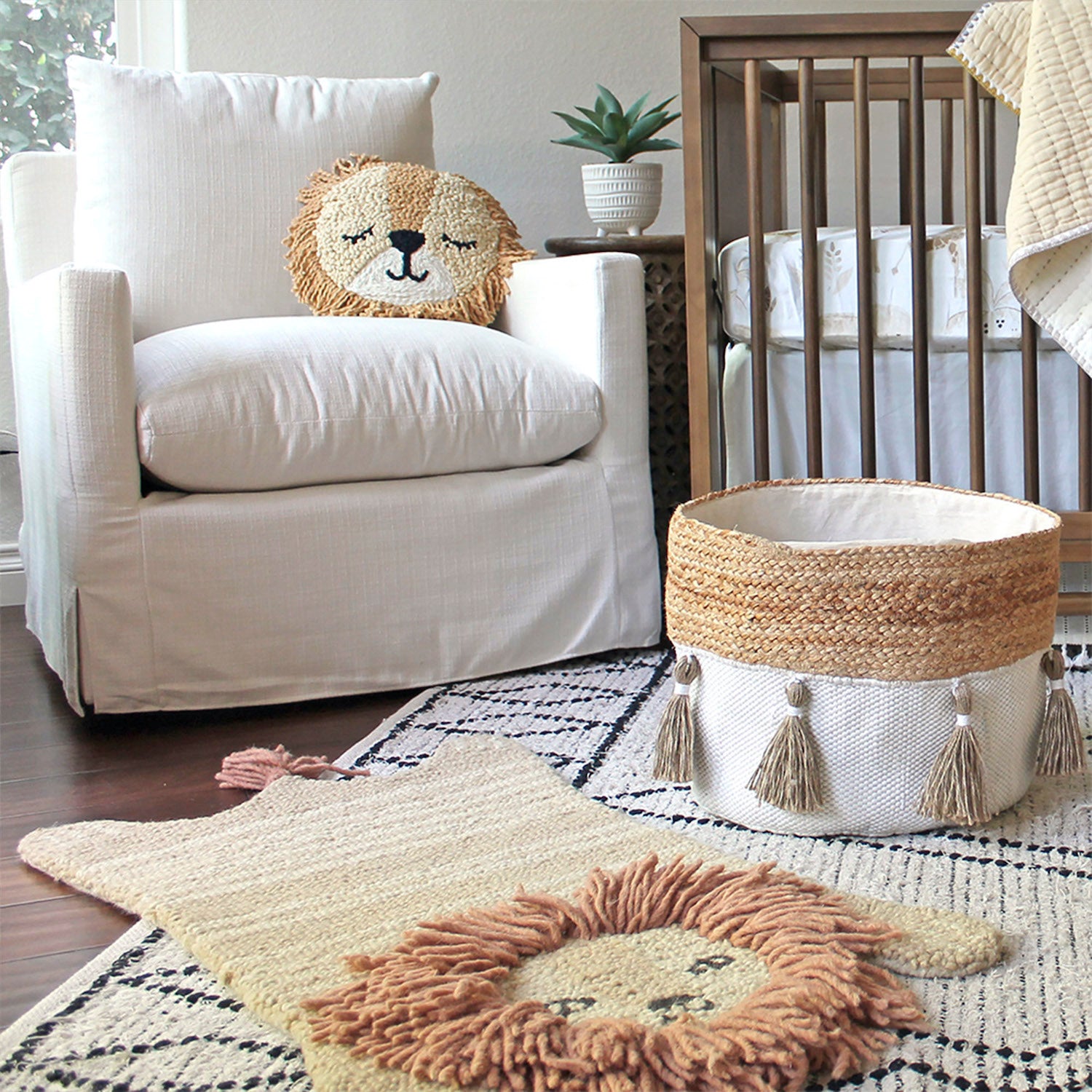 Lion Shape Rug - Project Nursery