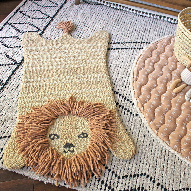Lion Shape Rug - Project Nursery