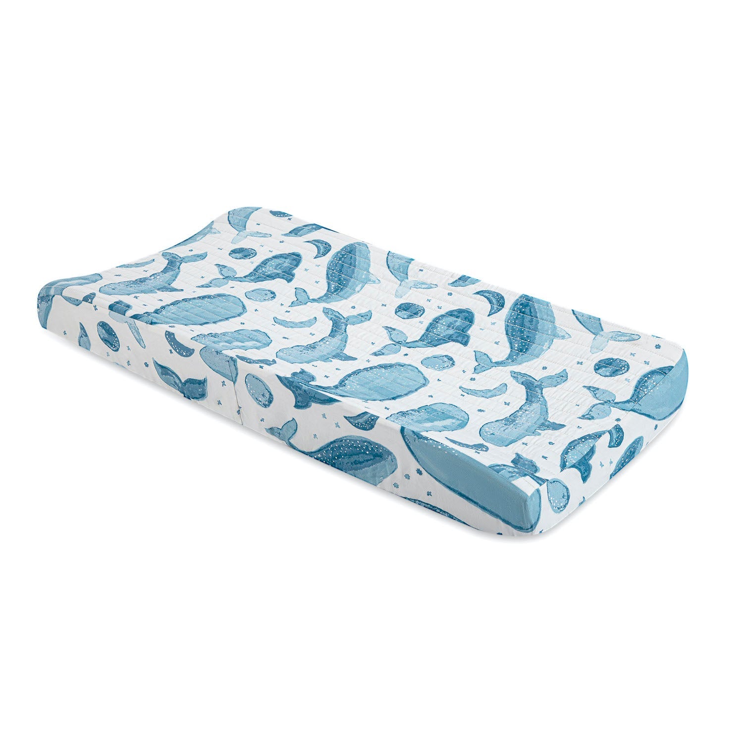 Caspian Quilted Change Pad Cover - Project Nursery