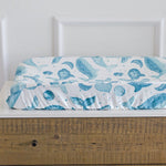 Caspian Quilted Change Pad Cover - Project Nursery