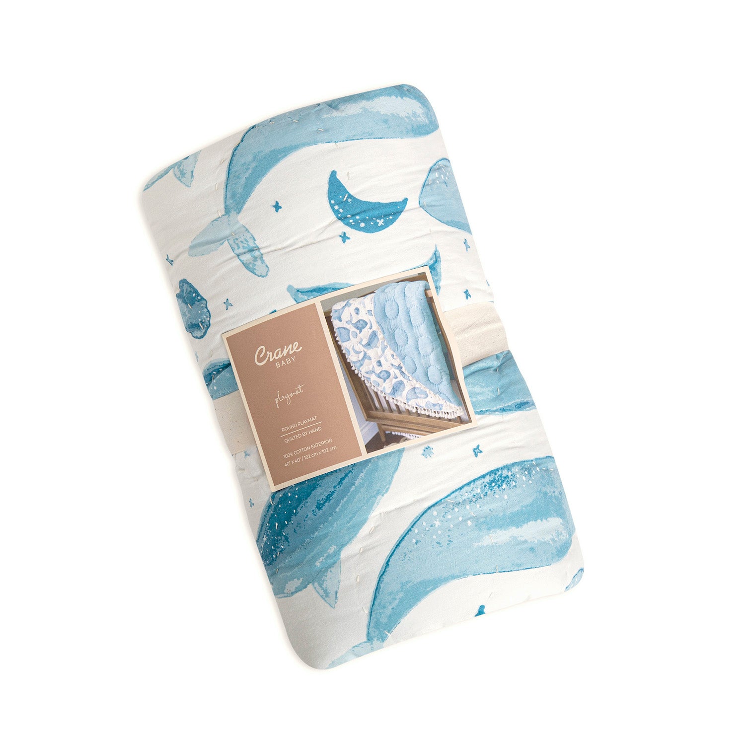 Caspian Quilted Playmat - Project Nursery