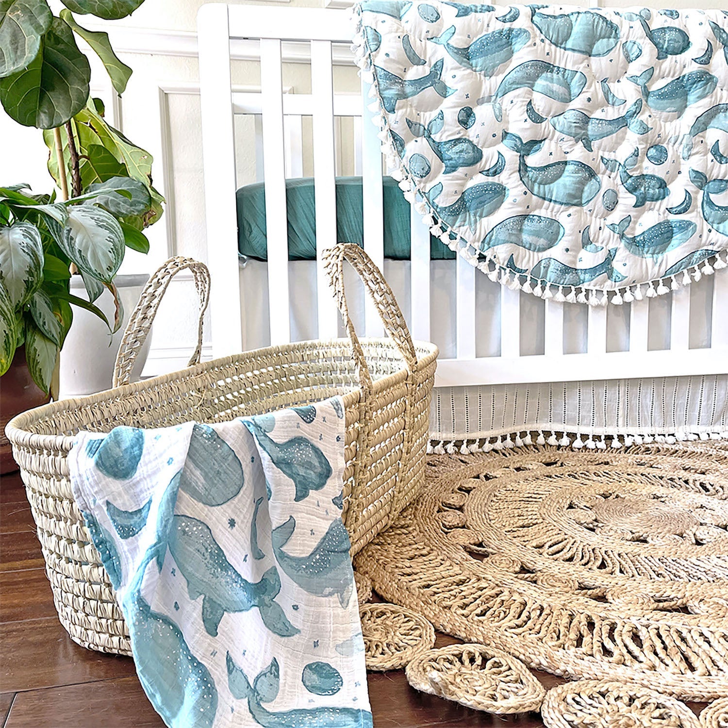 Caspian Quilted Playmat - Project Nursery