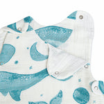 Caspian Whale Print Wearable Blanket - Project Nursery