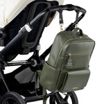 Peek-a-Boo Backpack Diaper Bag - Olive - Project Nursery