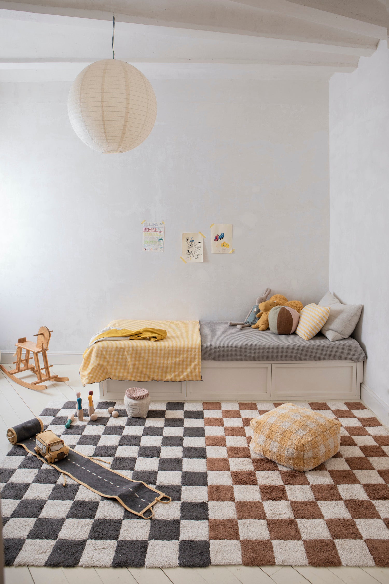 Tiles Washable Rug