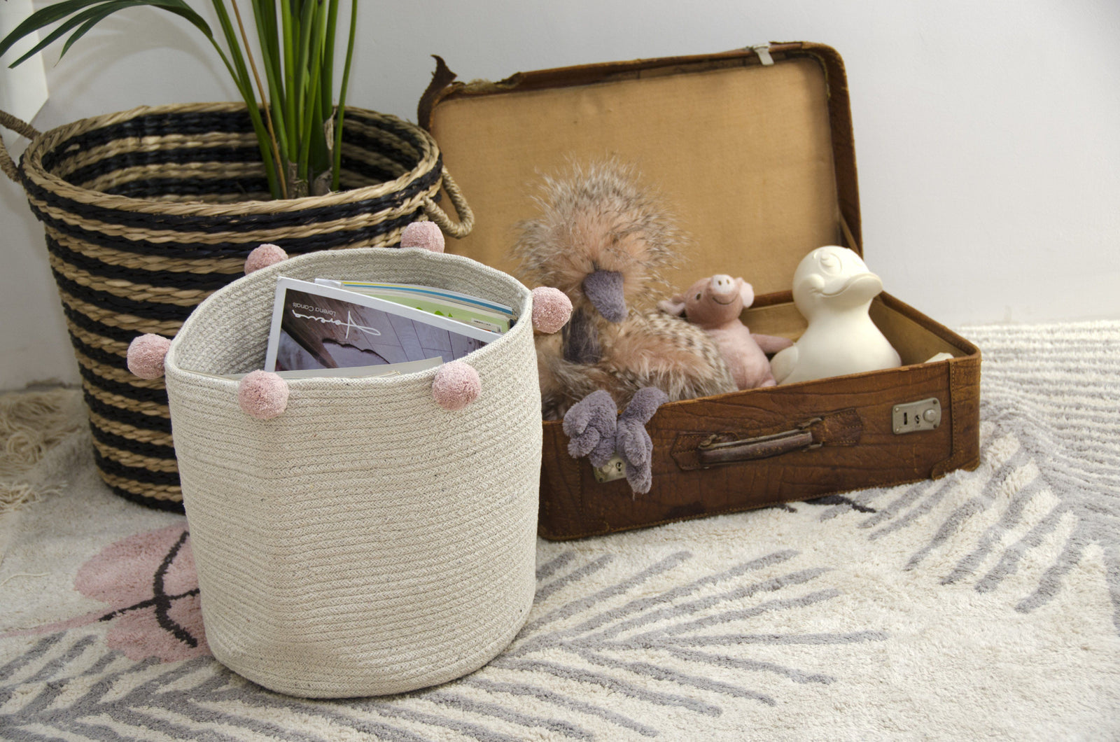 Natural Basket Bubbly - Project Nursery