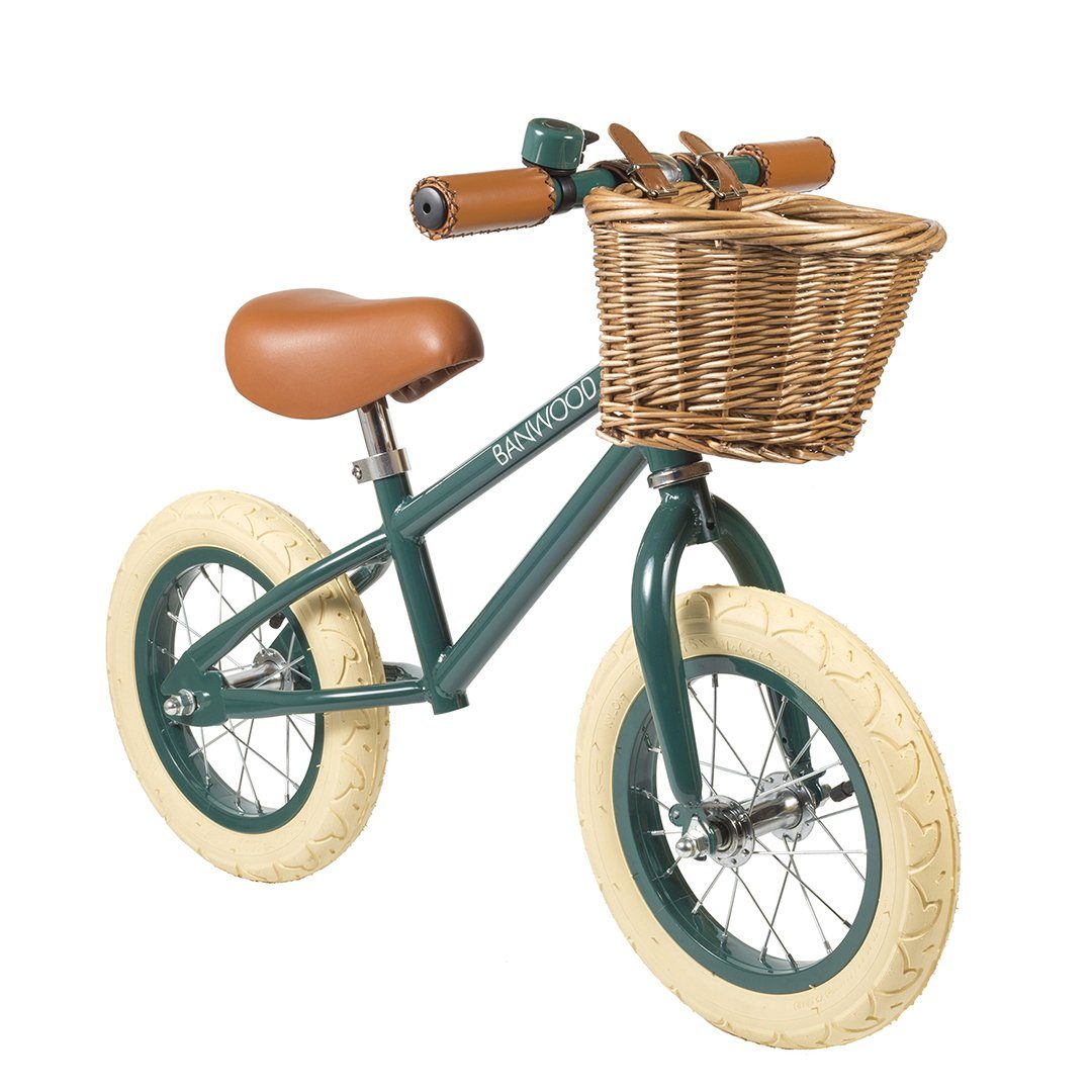 Banwood First Go Balance Bike Dark Green