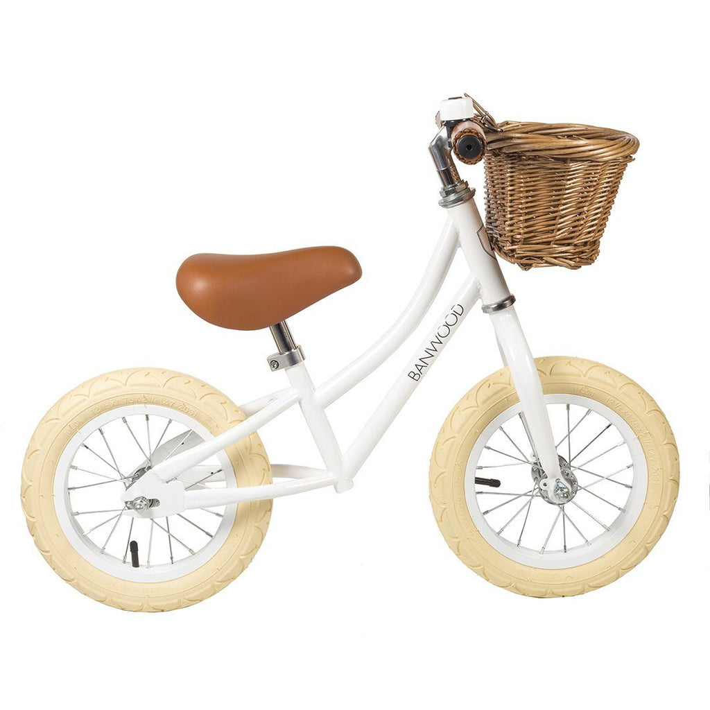 Banwood First Go Balance Bike - White - Project Nursery