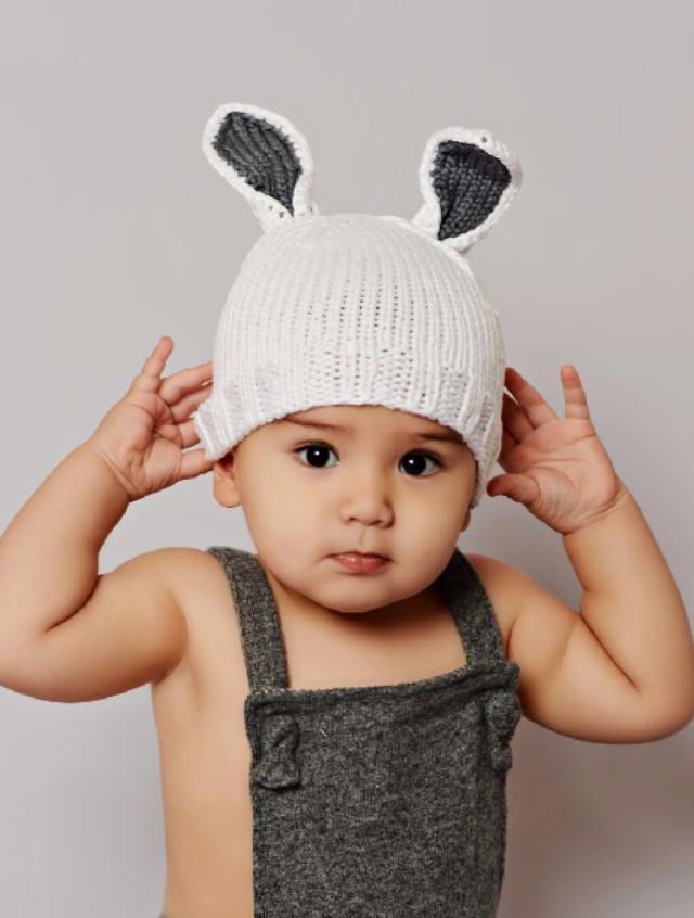Bailey Bunny Bamboo Knit Hat - Project Nursery