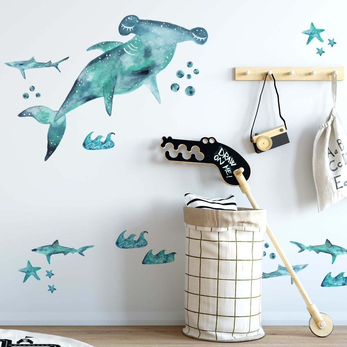 Big Shark Wall Decal