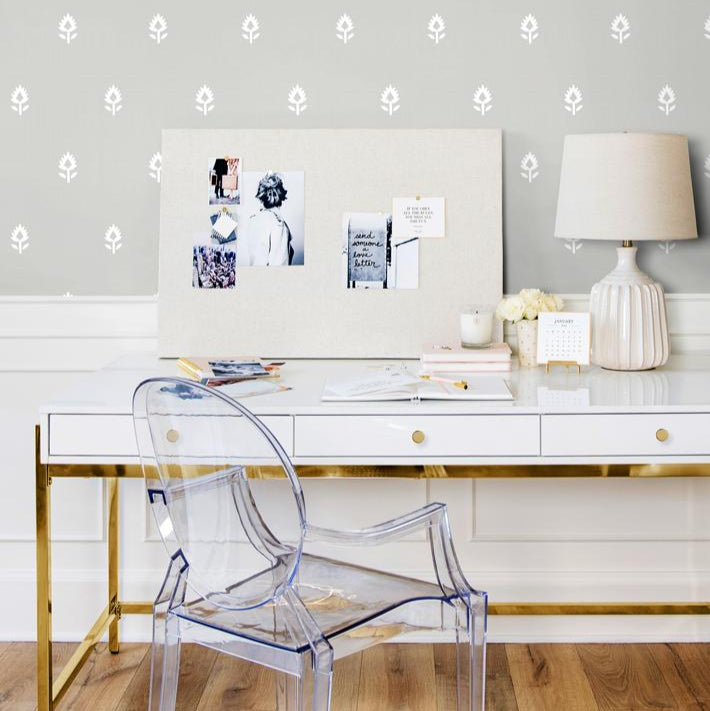 Block Print Wallpaper - Project Nursery