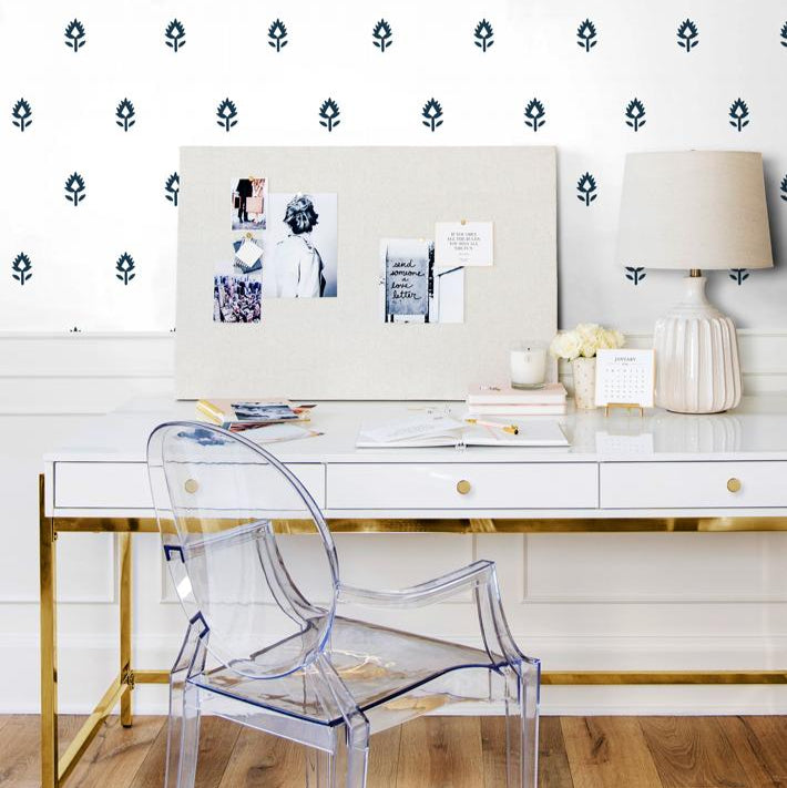 Block Print Wallpaper - Project Nursery