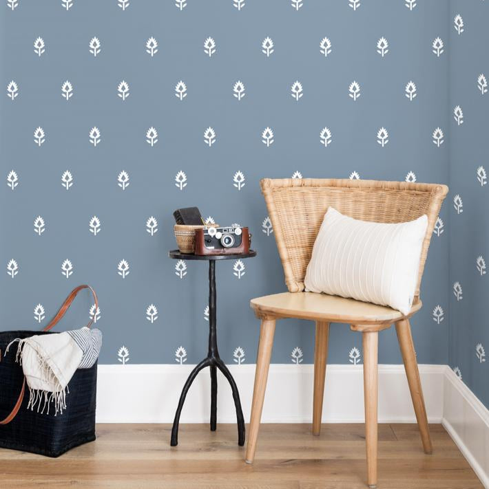 Block Print Wallpaper - Project Nursery