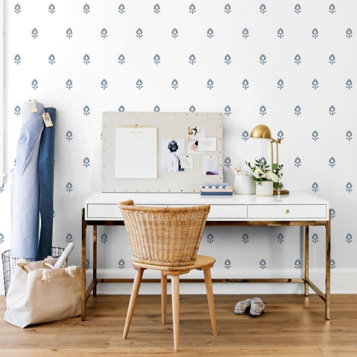 Block Print Wallpaper - Project Nursery
