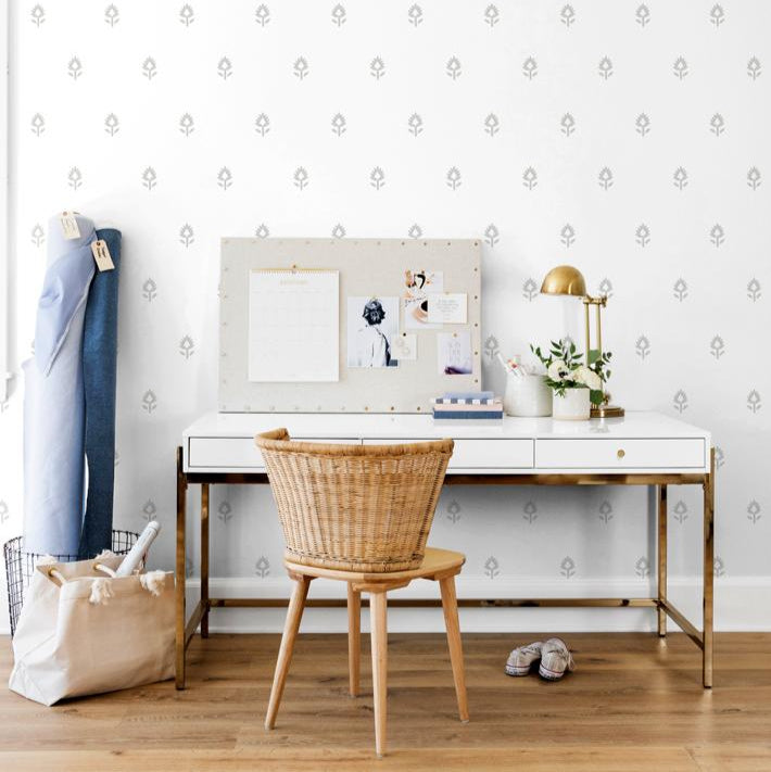 Block Print Wallpaper - Project Nursery