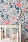 Blu Bell Wallpaper Mural - Project Nursery
