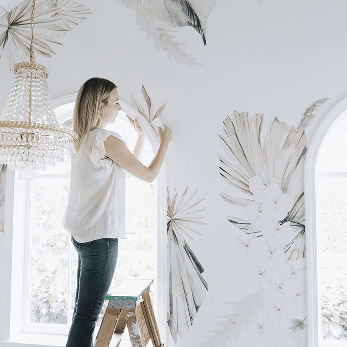 Bohemian Palm Wall Decals