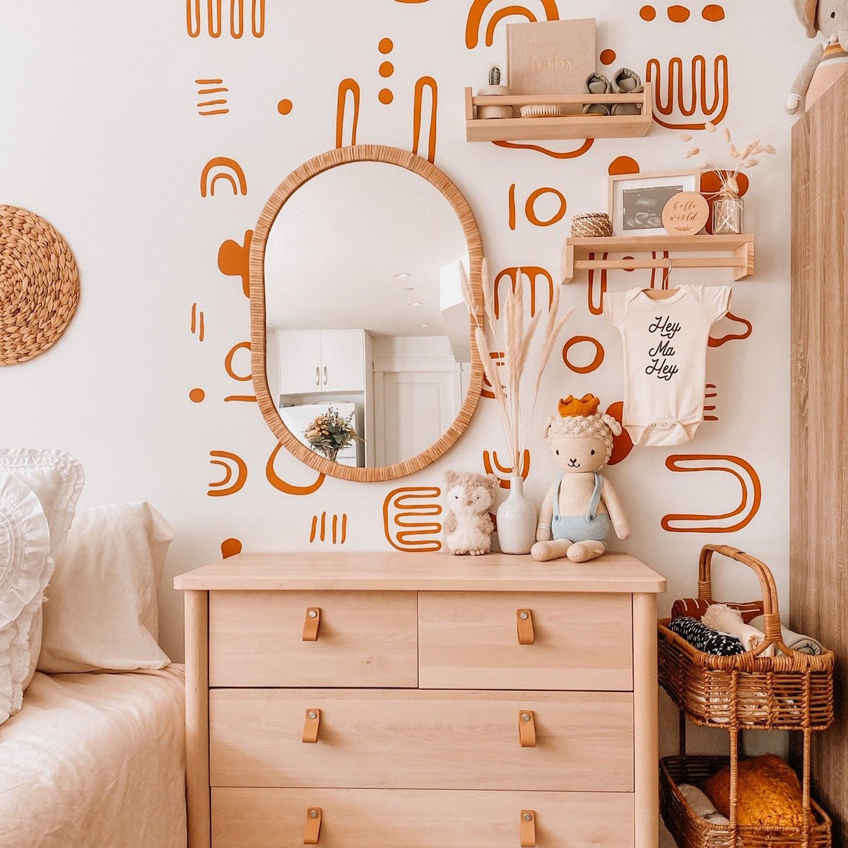 Bohemian Rhythm Wall Decals