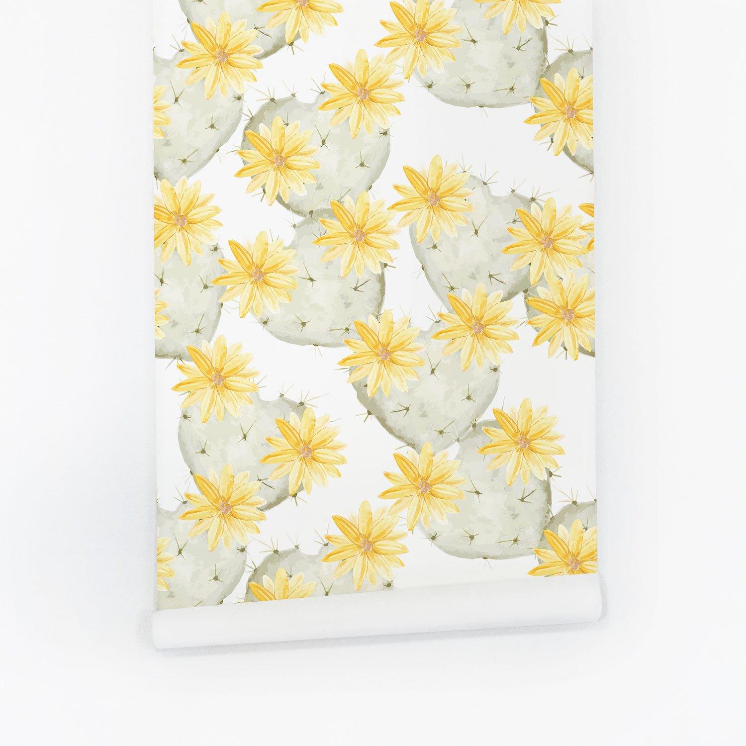 Boho Cactus Wallpaper - Project Nursery