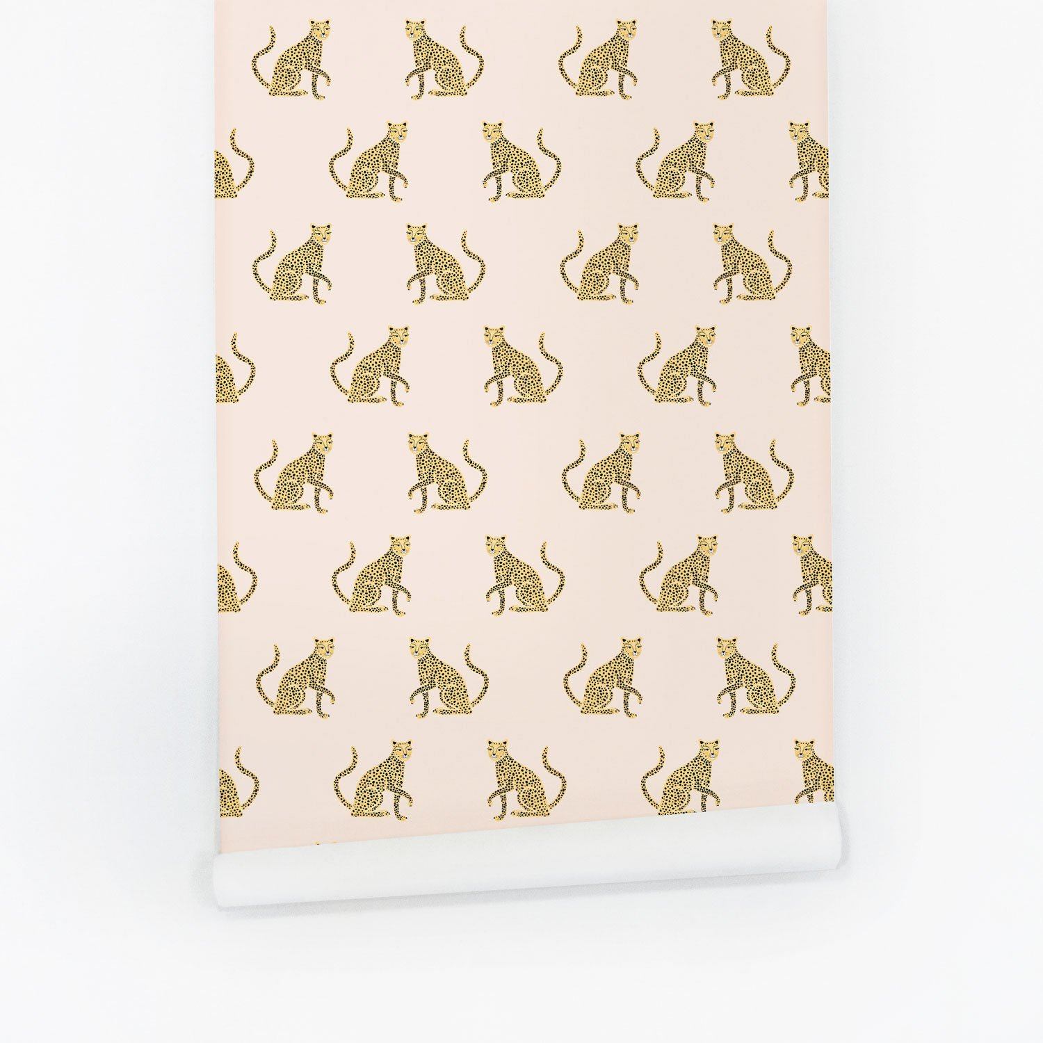 Pink Leopard Wallpaper - Project Nursery