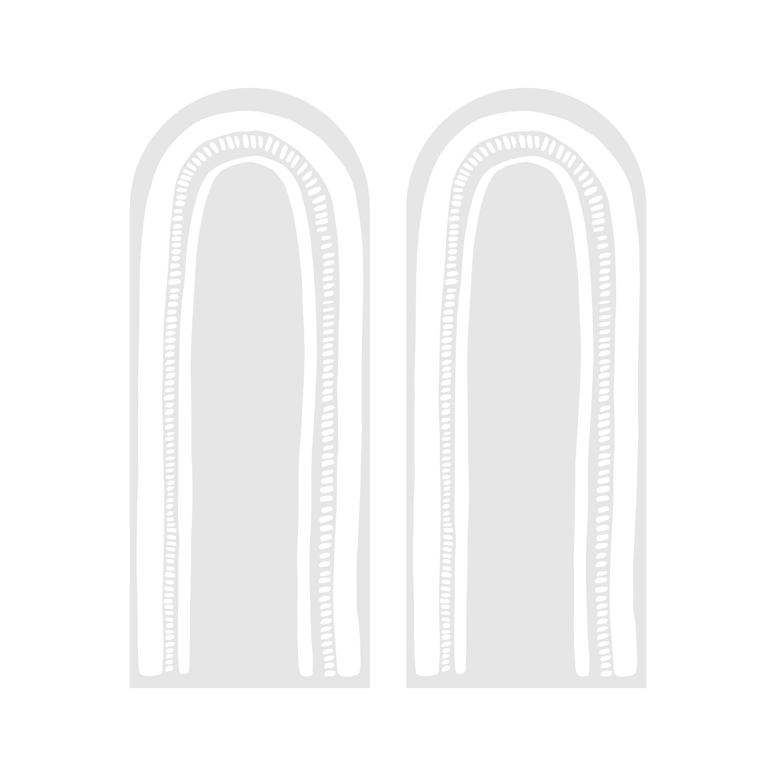 Boho Double Arch Wall Decals