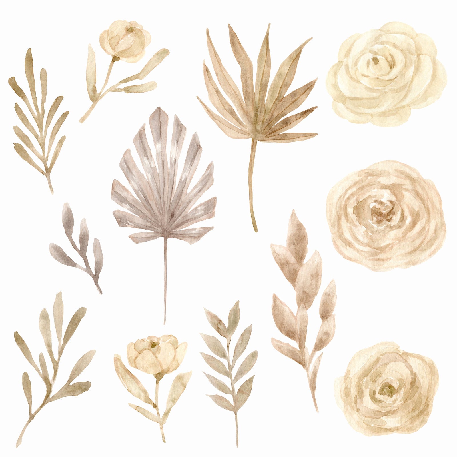 Boho Flower Wall Decals