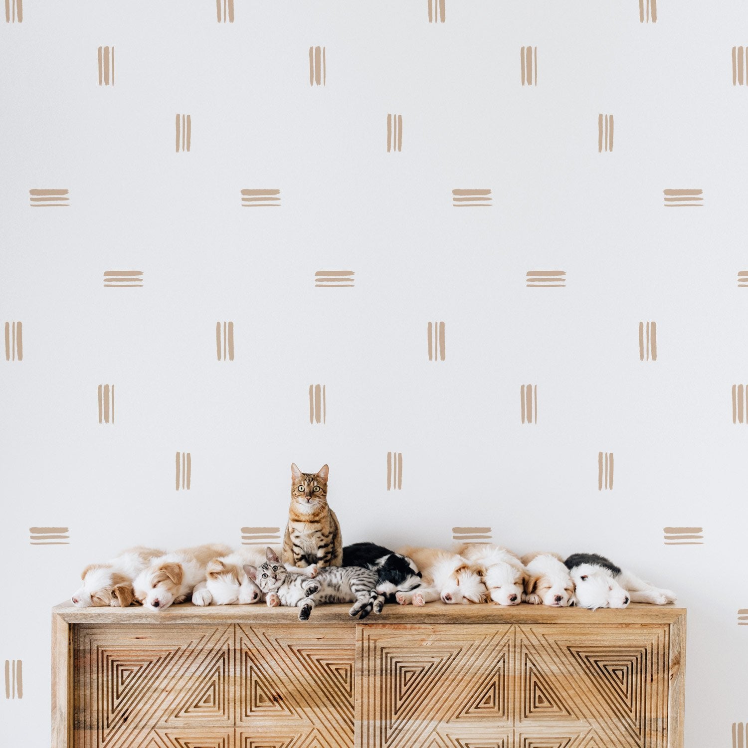 Brush Strokes Wallpaper - Project Nursery