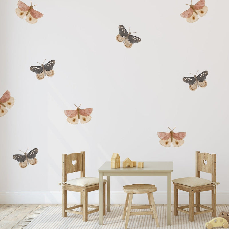 Sweet Butterfly Wall Decal Set