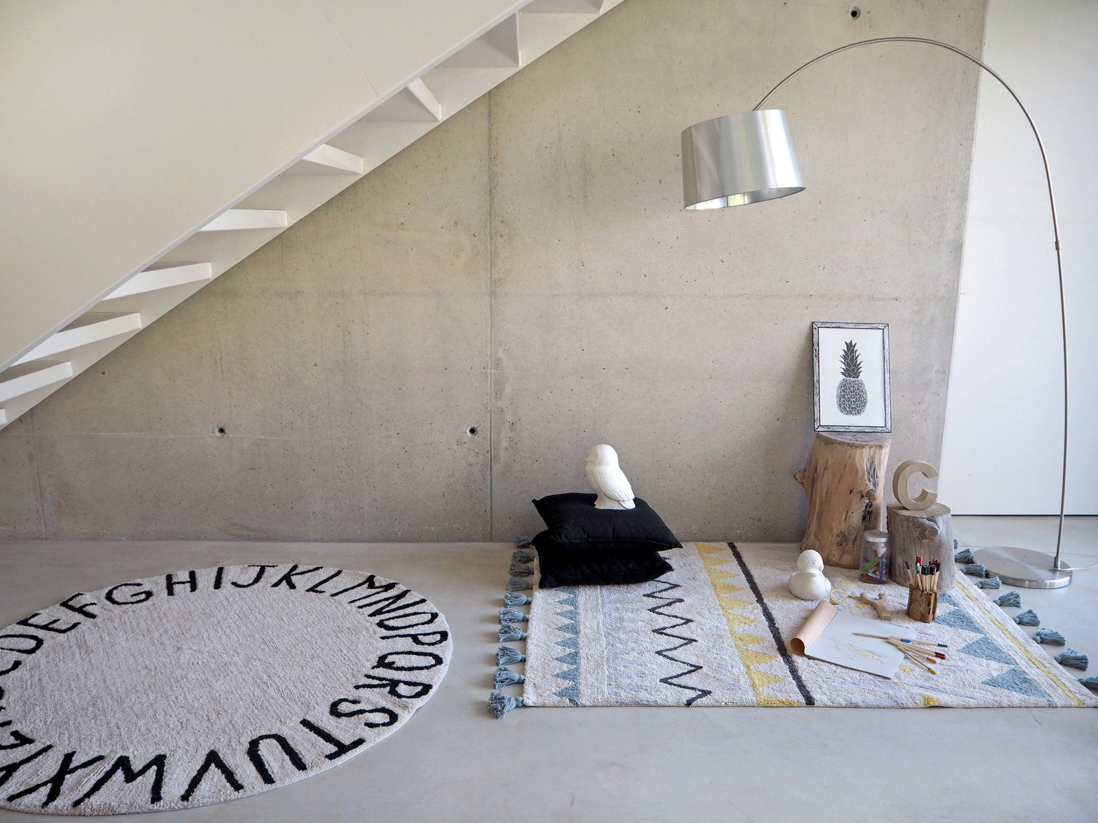 Round ABC Rug - Project Nursery