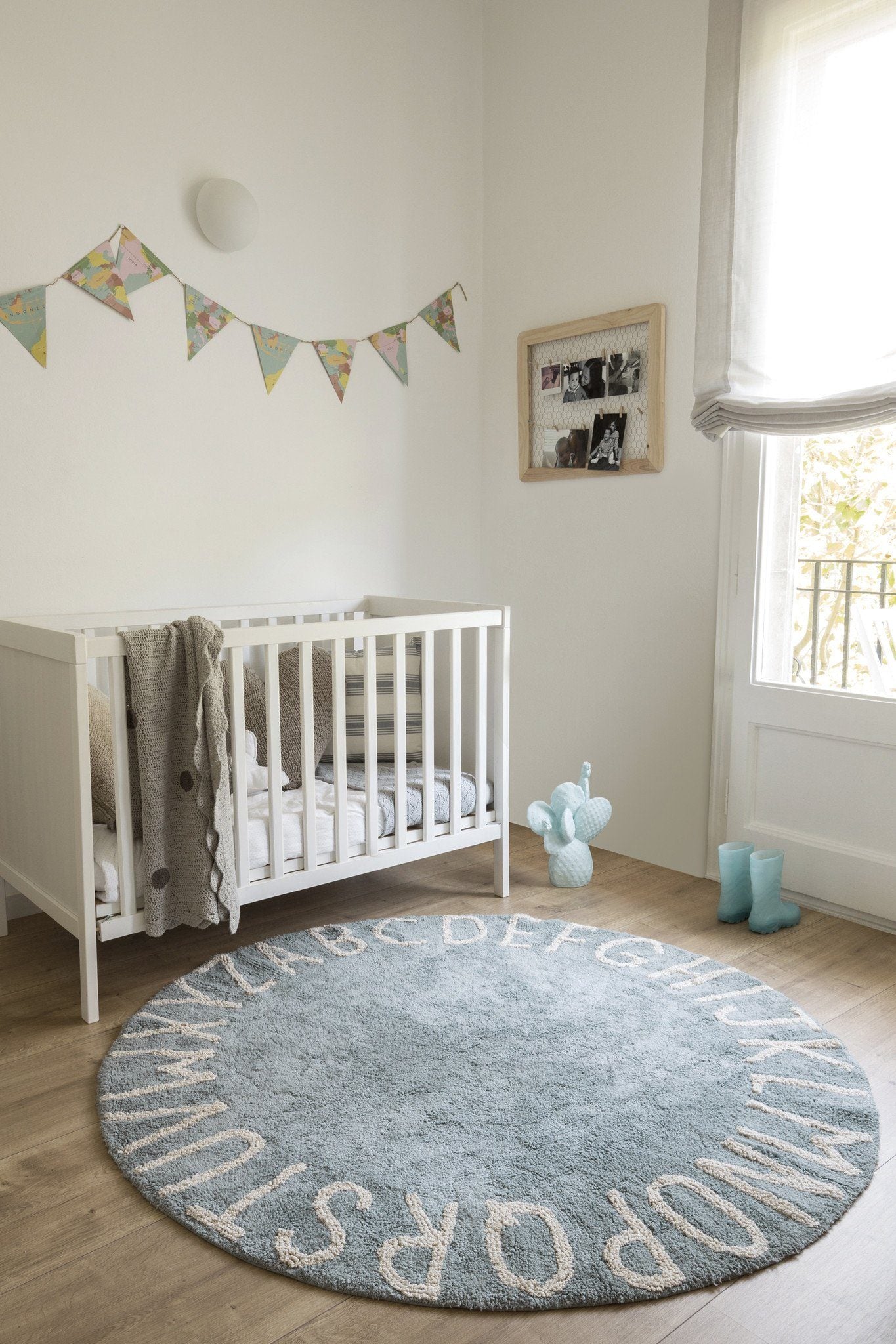 Alphabet rug sales for nursery