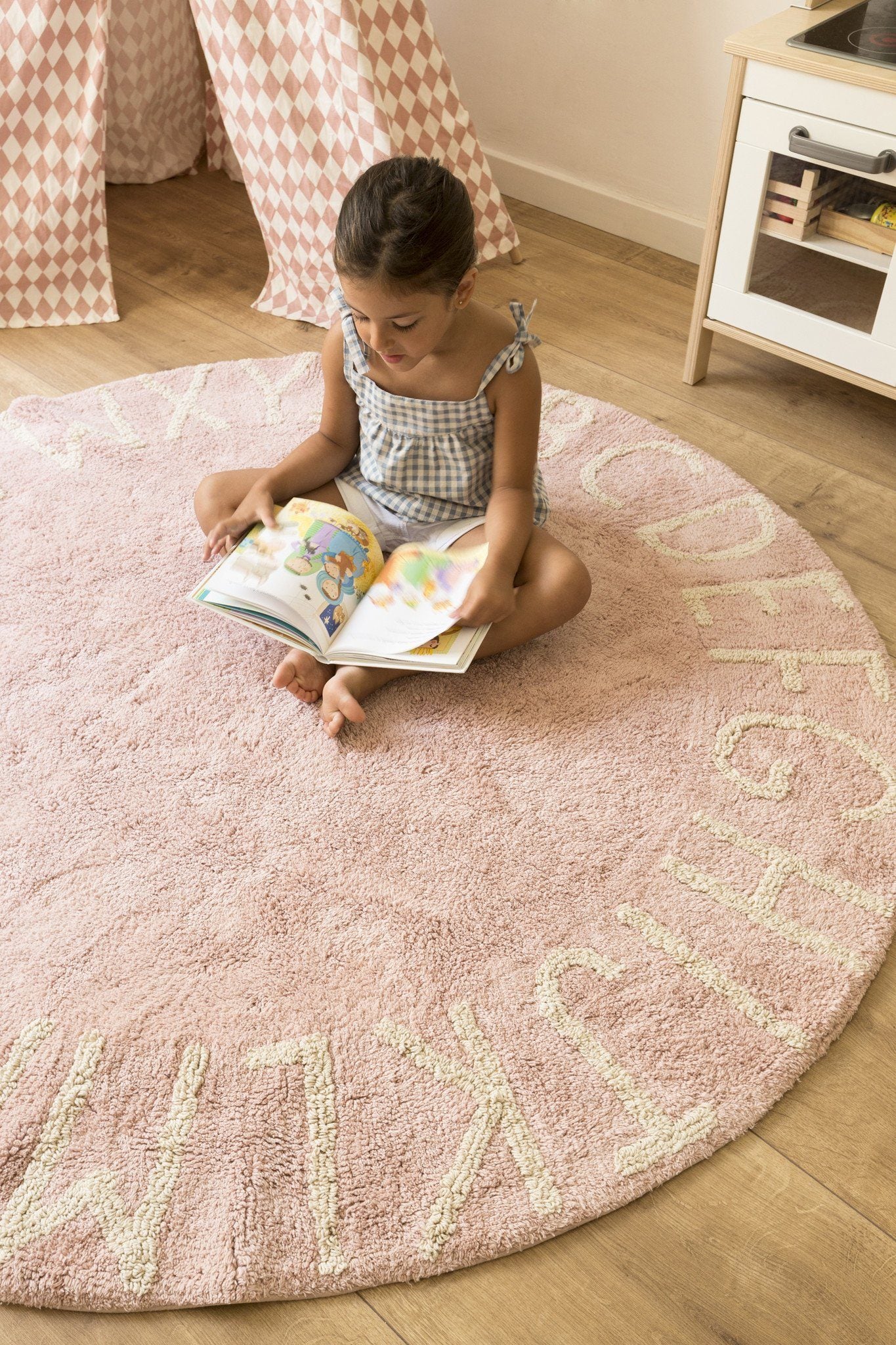 Round ABC Rug - Project Nursery