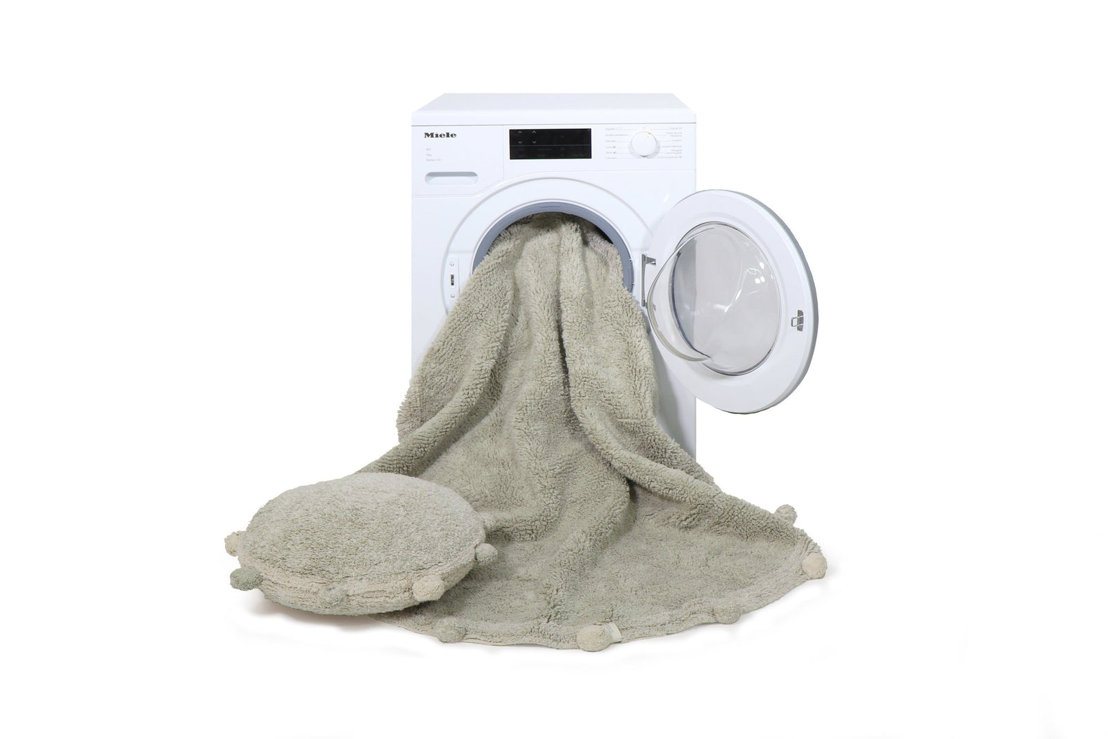 Bubbly Washable Rug - Olive - Project Nursery