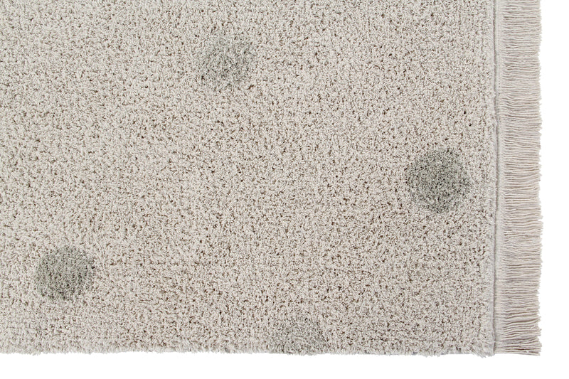 Hippy Dots Washable Rug - Olive - Project Nursery
