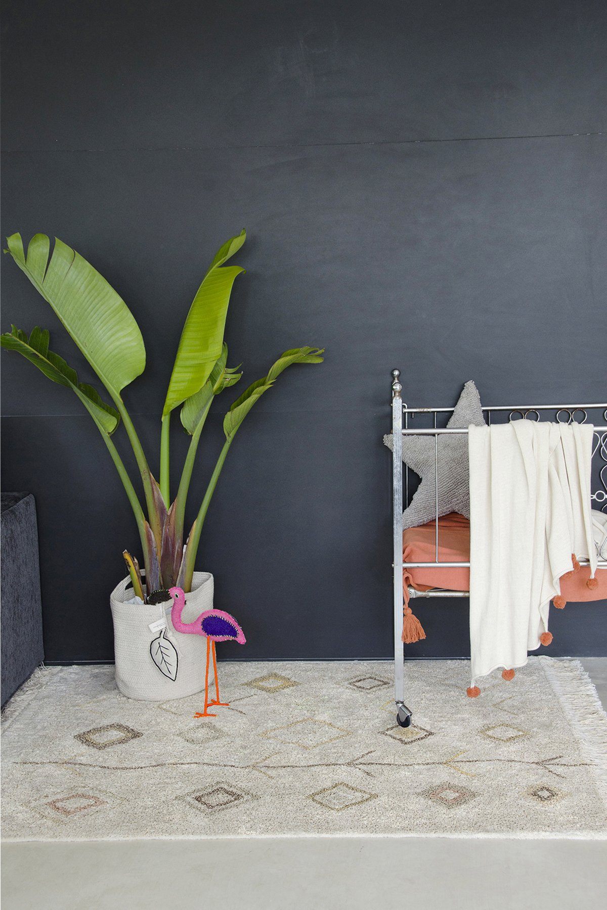 Earth Kaarol Washable Rug - Project Nursery