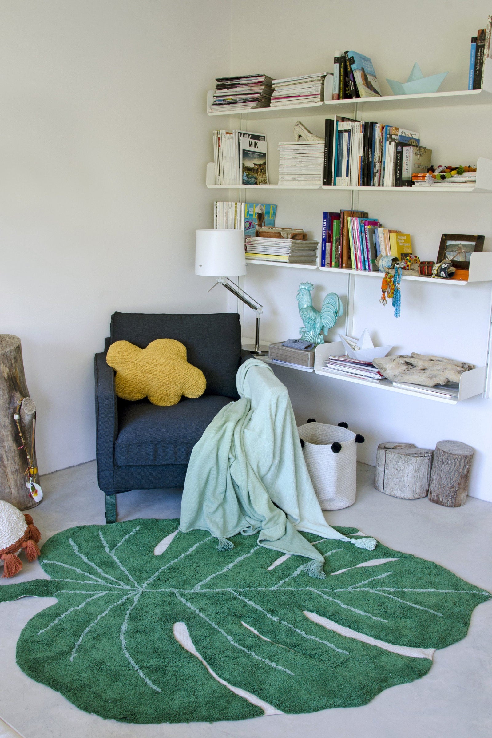 Monstera Leaf Rug - Project Nursery