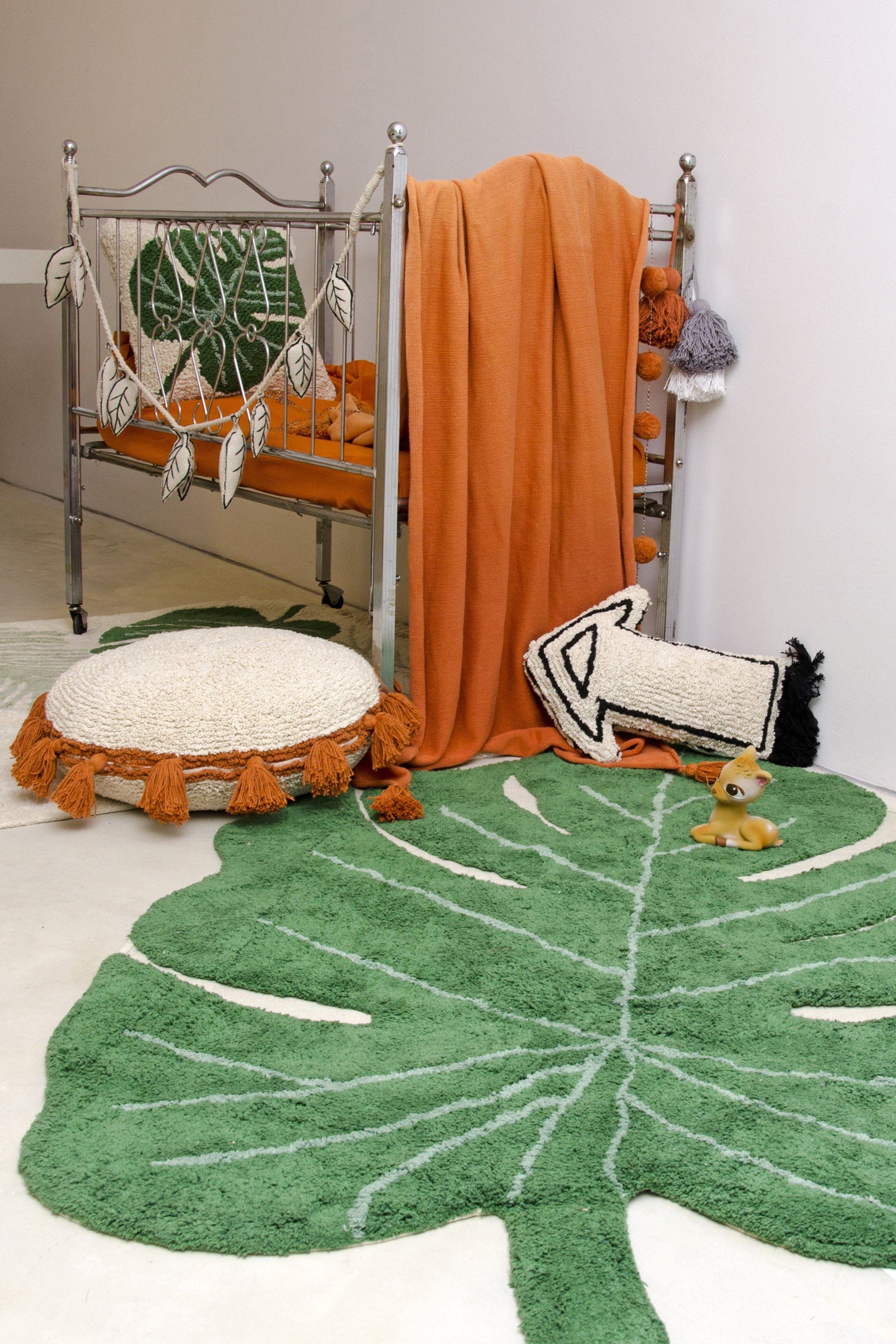 Monstera Leaf Rug - Project Nursery