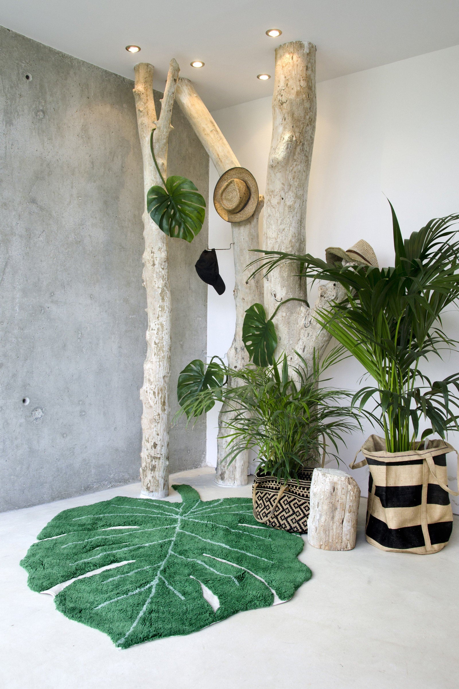 Monstera Leaf Rug - Project Nursery