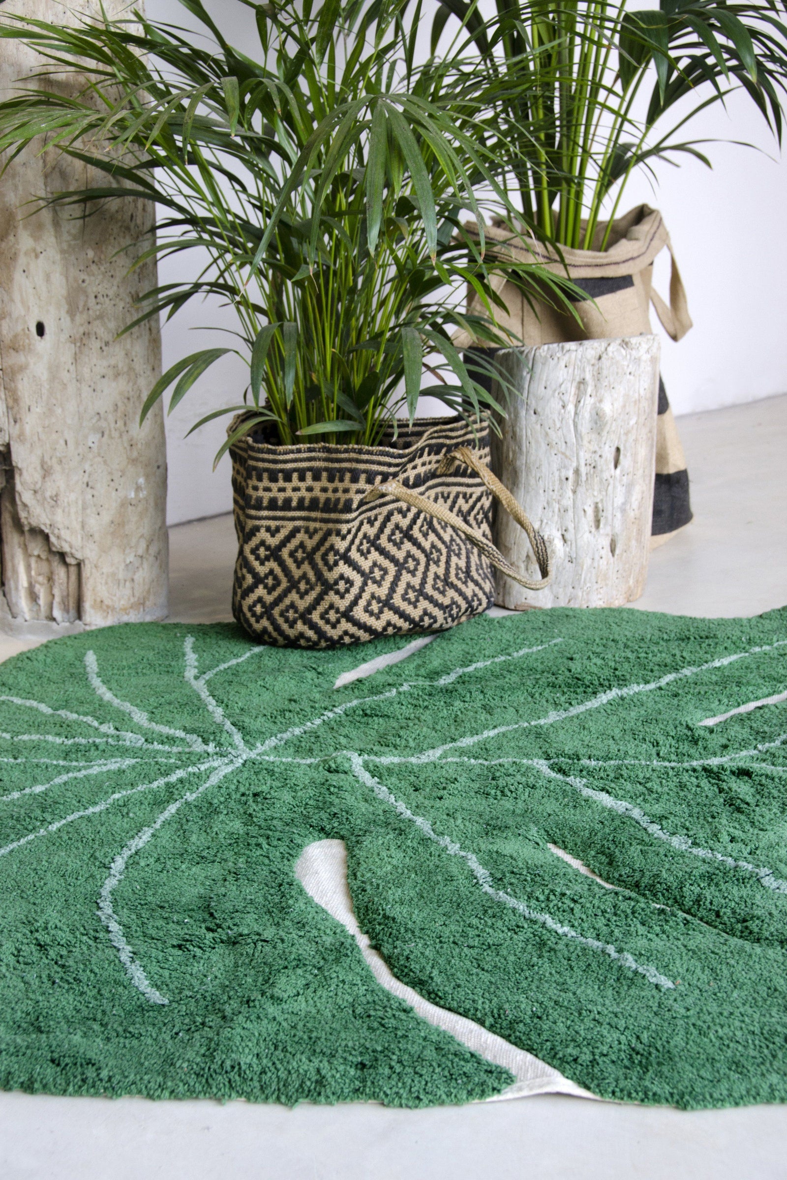 Monstera Leaf Rug - Project Nursery