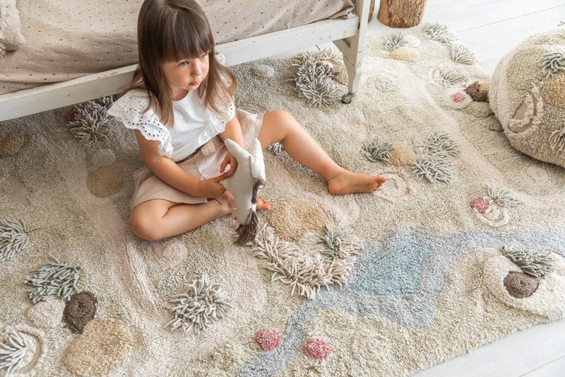 Path of Nature Washable Play Rug - Project Nursery