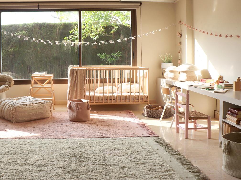 Woods Symphony Washable Rug - Olive - Project Nursery
