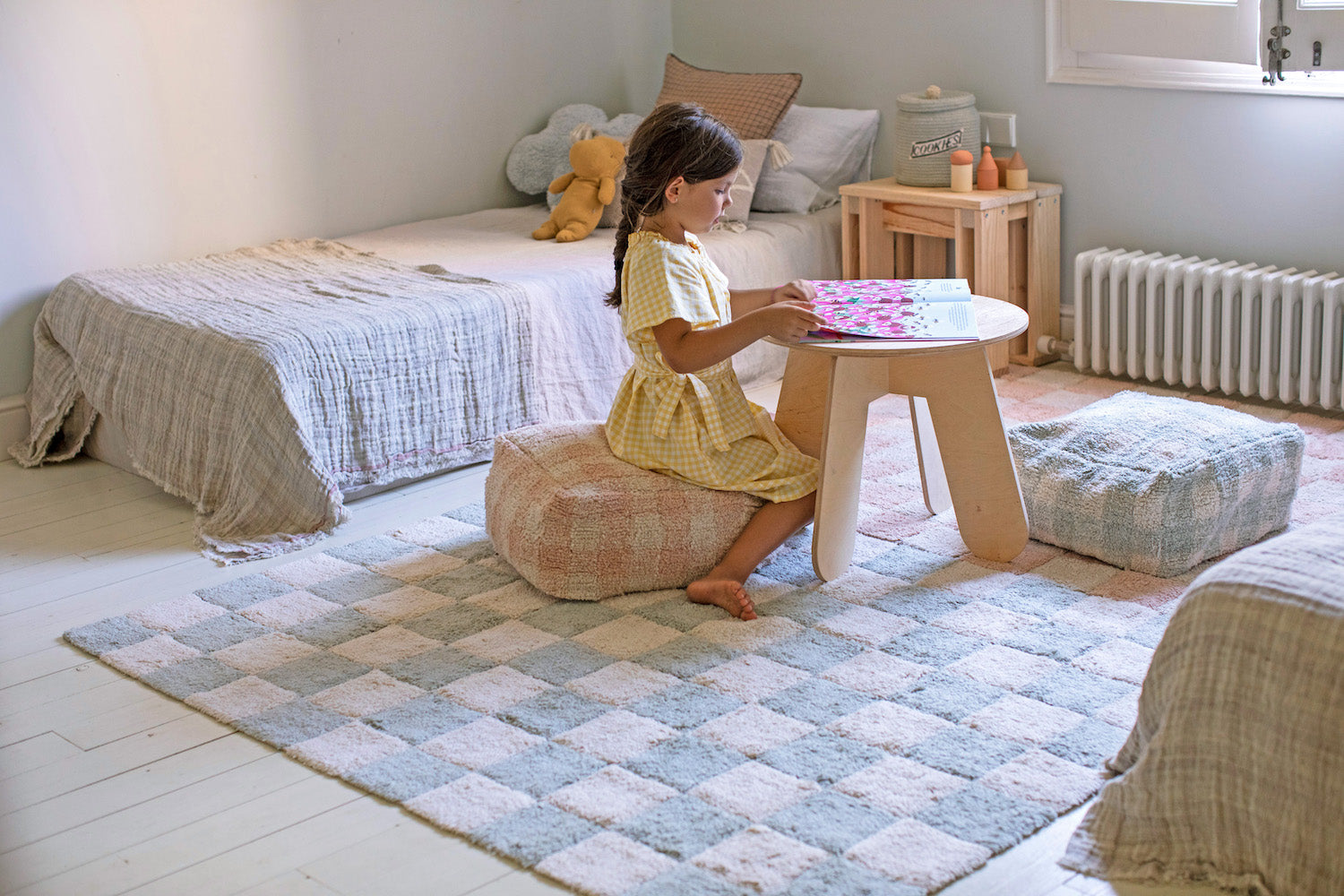 Tiles Washable Rug